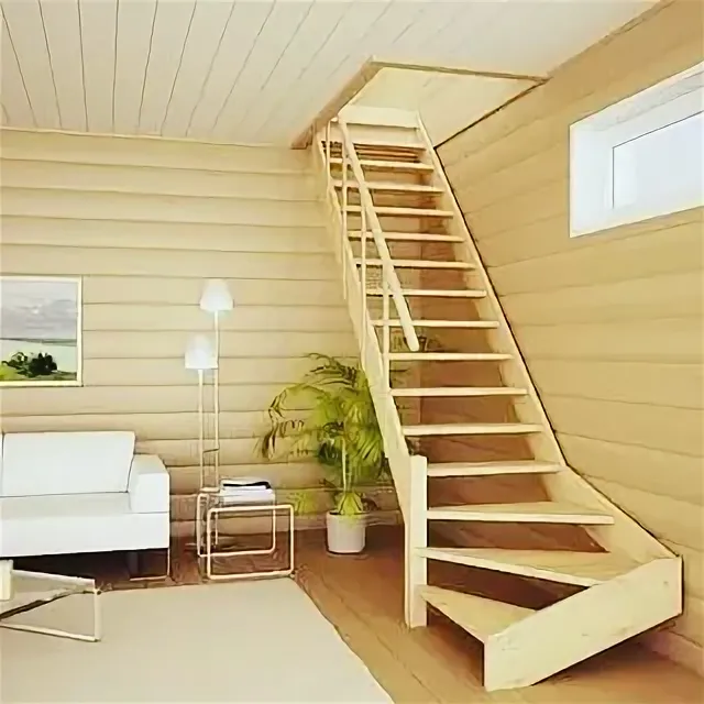 Почему стоит установить деревянную лестницу на второй этаж?