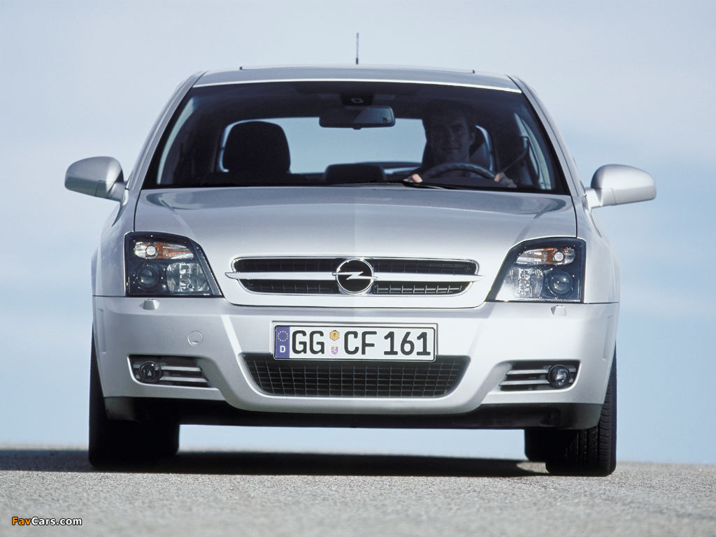 Opel Vectra C — описание модели фото