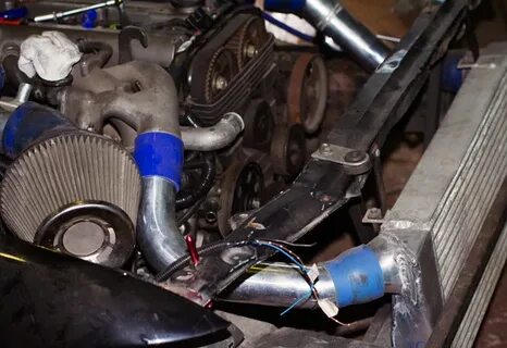 Как улучшить обдув интеркулера турбированного двигателя Skoda Octavia фото