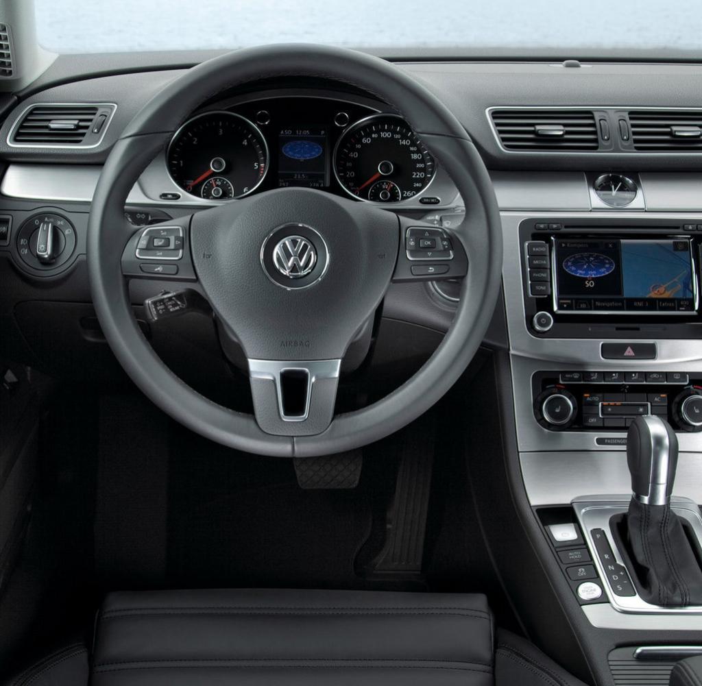 Температура масла изменяется во время езды на VW Passat B7 фото