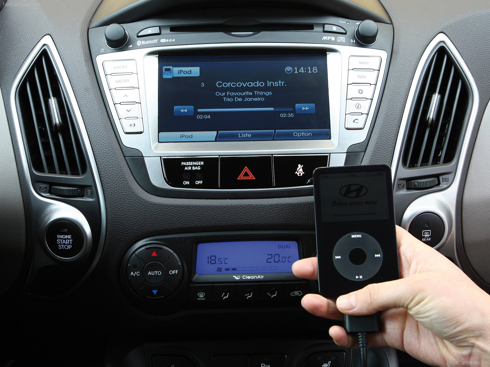 Радиоканалы магнитолы Hyundai ix35 переключаются самопроизвольно фото