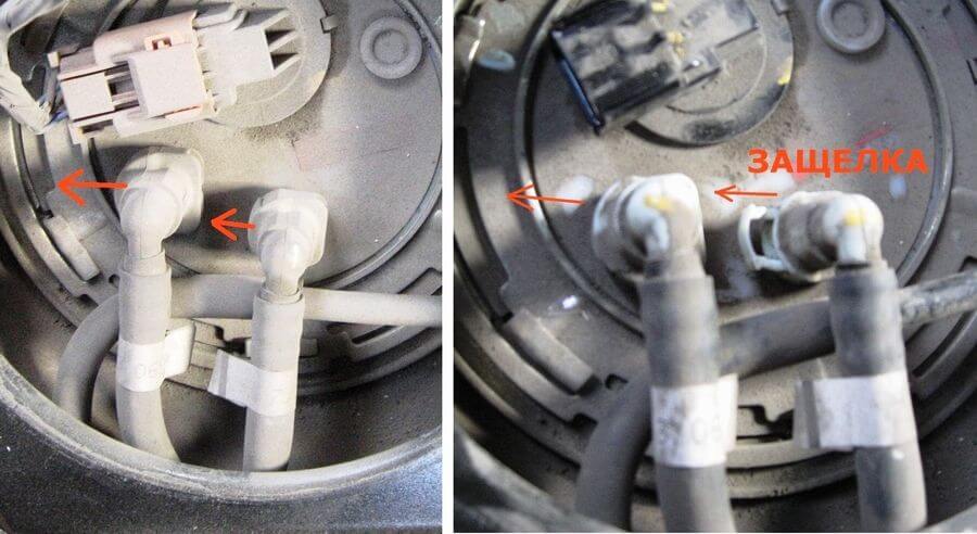 Как поменять фильтр-сетку бензонасоса Chevrolet Aveo фото