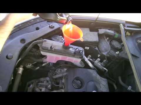 Как поменять охлаждающую жидкость на Toyota RAV4 III?