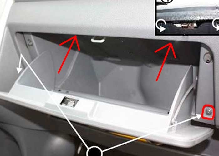 Где в Peugeot 207 установлен салонный фильтр и как его поменять фото