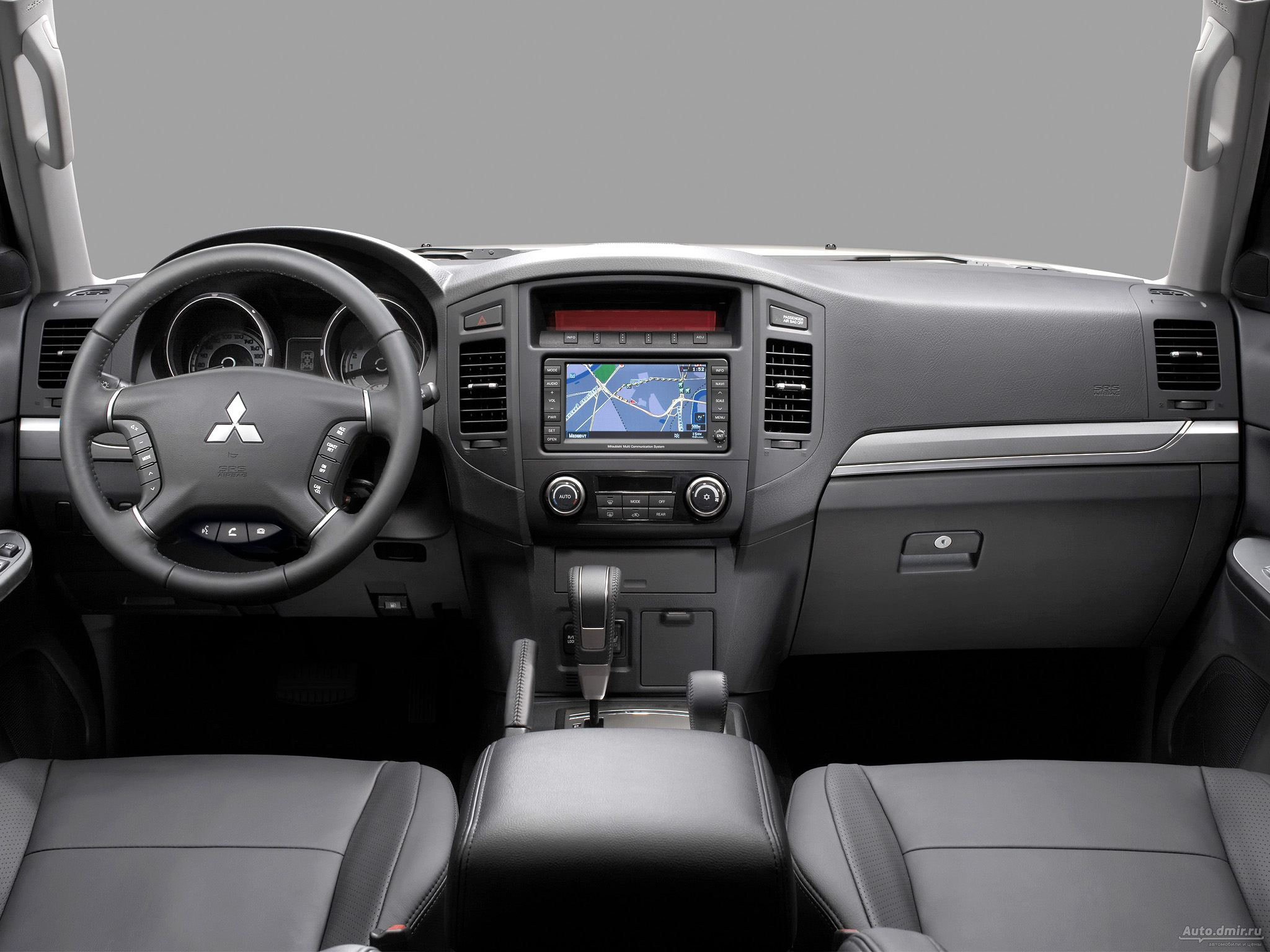 Настройка цветности дисплея на Mitsubishi Pajero 4 фото