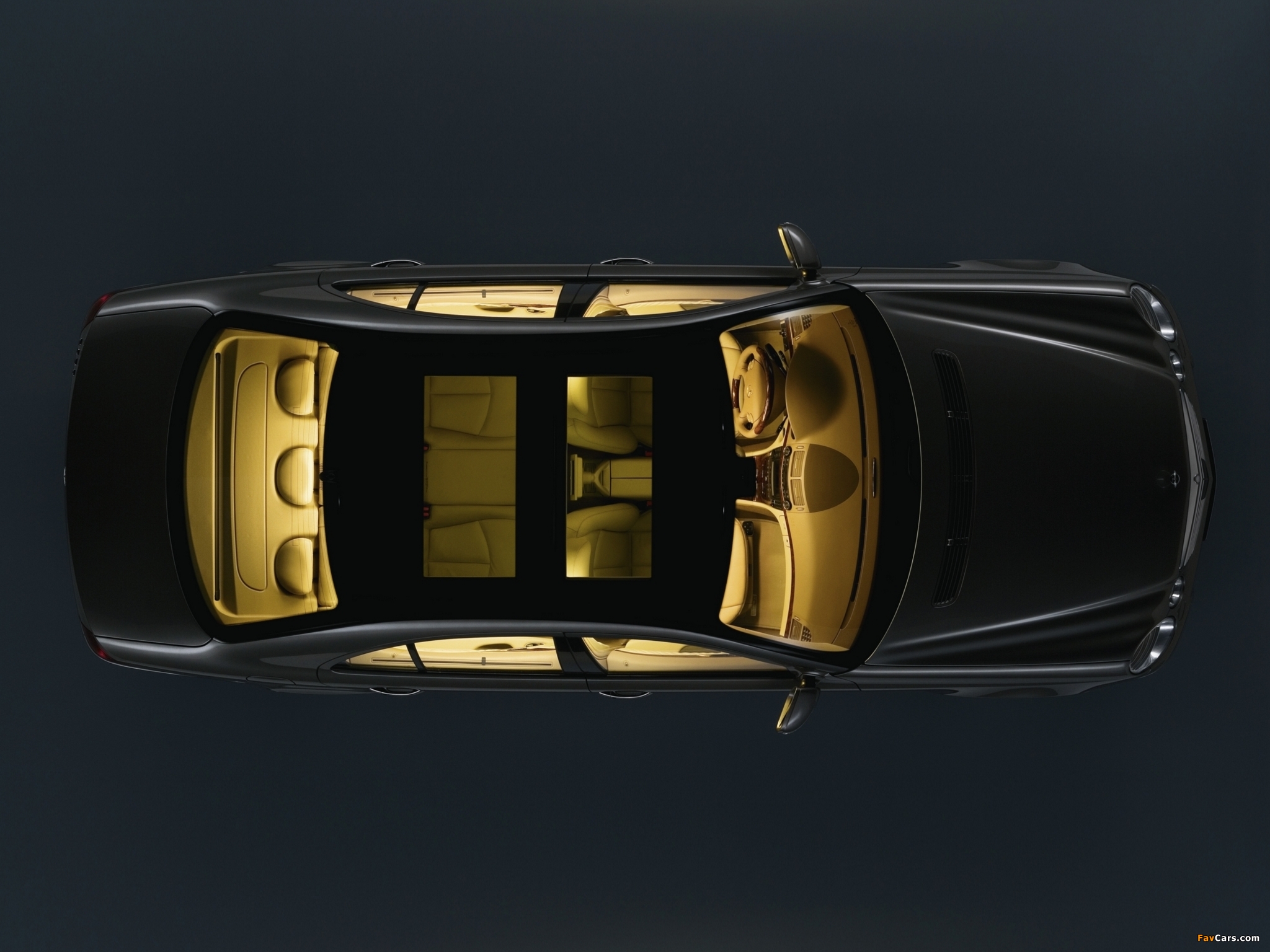 Какие функции в Mercedes E-Class (W211) выполняет панель управления под потолком фото