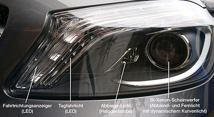 Как работает система Intelligent Light System в Mercedes E-Class (W211)  с биксеноновыми фарами