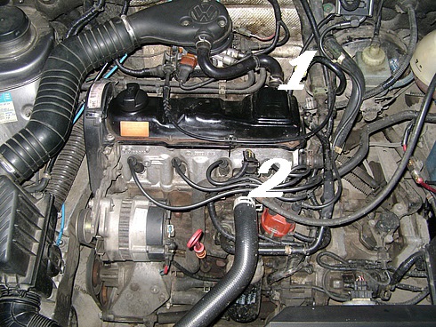 Особенности замены масляного фильтра на Volkswagen Golf IV с дизельным двигателем фото
