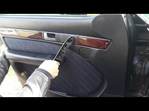 Снятие обшивки дверей на Audi А6 С6 фото