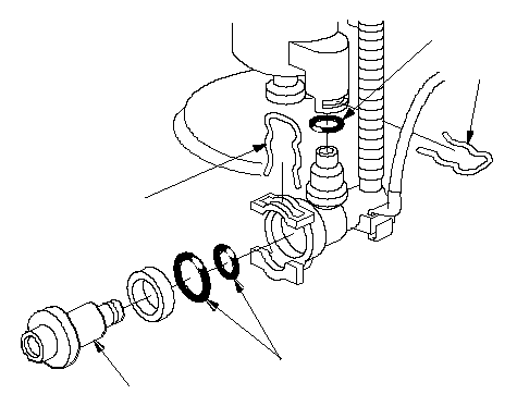 Установка топливного фильтра на Honda Civic VIII