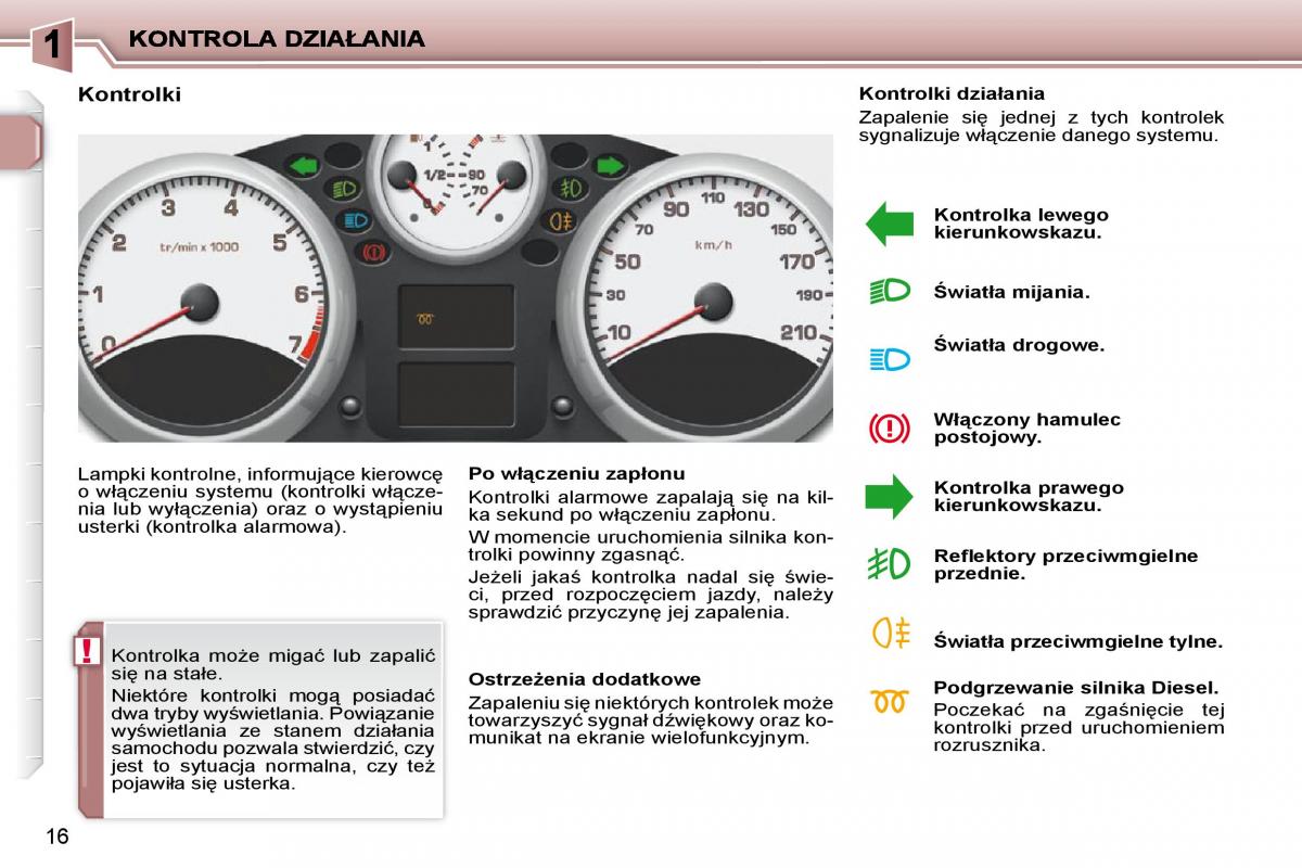 Периодически появляется сообщение “Direction indicators faulty” на дисплее Peugeot 207 фото