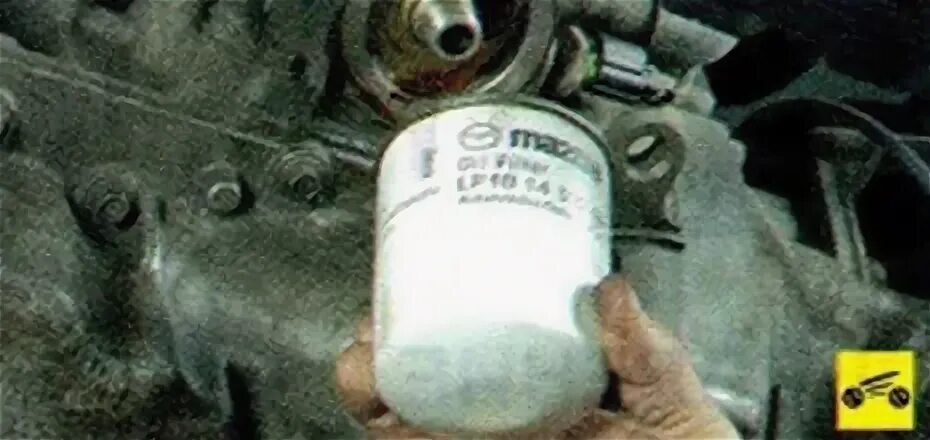 Замена масла и масляного фильтра на Mazda 6 II фото