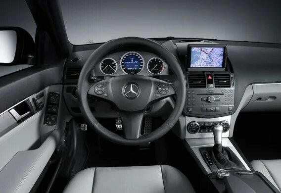 Настройка круиз-контроля на Mercedes-Benz C-Klasse (W204) фото
