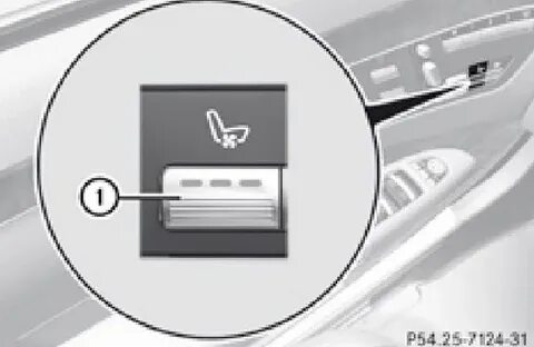 Как включить вентиляцию сидений на Mercedes-Benz S-klasse (W221)? фото