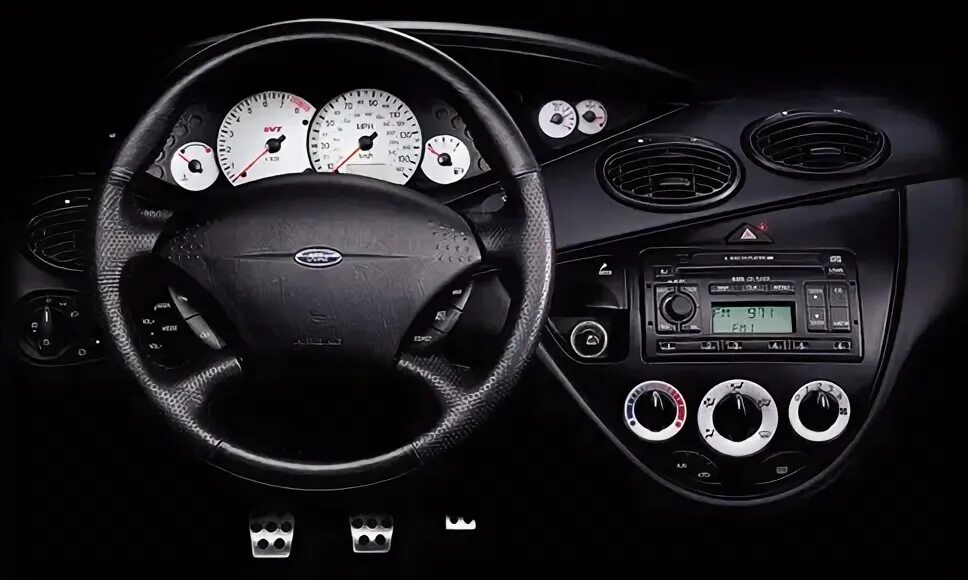 Управление аудиосистемой с джойстика на Ford Focus I фото