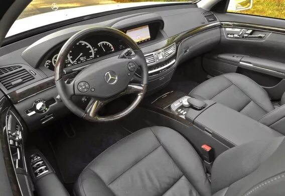 Установка постоянной скорости движения на Mercedes-Benz S-klasse (W221) фото